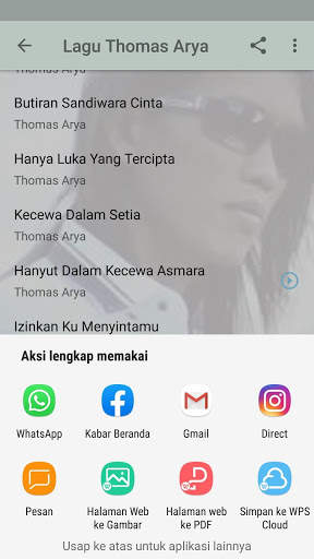 Lagu Thomas Arya Offline screenshot 8