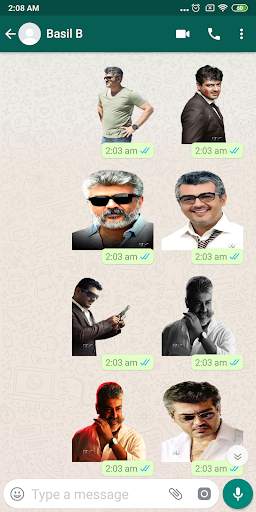 Ajith - Stickers for Whatsapp screenshot 3