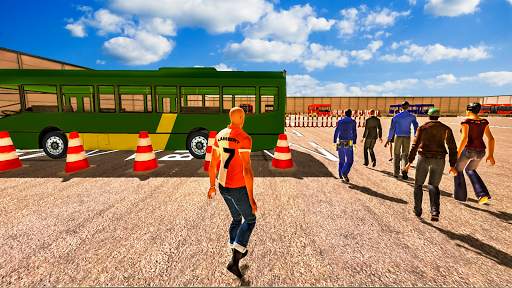 Coach Bus Simulator Driving 3D screenshot 1