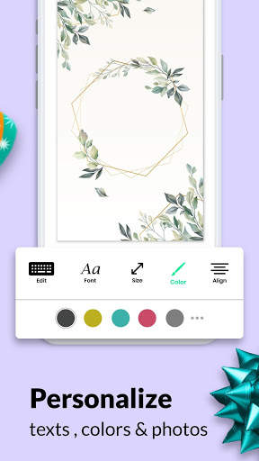 Invitation Card Maker Free by Greeting Cards Maker screenshot 4