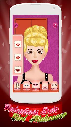 Valentine Makeover - Girl Game screenshot 4