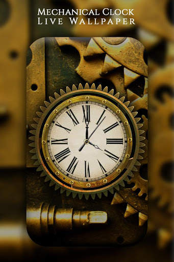 Mechanical Clock Live Wallpaper screenshot 1