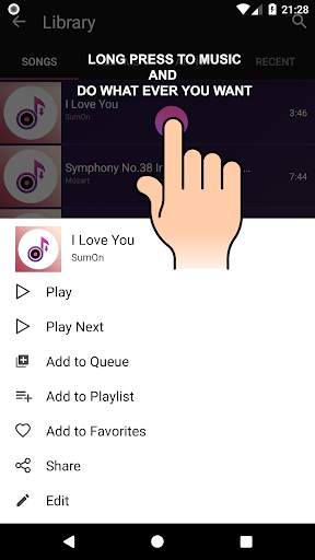 Melody Mp3 Music Player screenshot 5