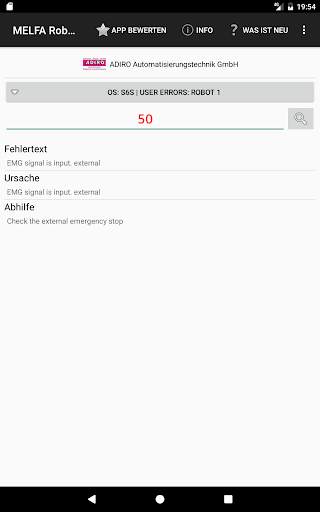 MELFA Robot Error Diagnostics screenshot 8