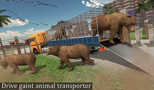 Zoo Animal Safari Transport Driving Simulator 3D screenshot 8