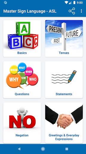 Master Sign Language - ASL screenshot 1