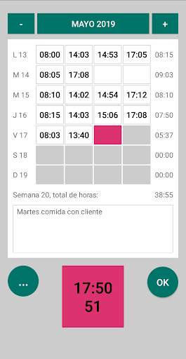 Control Horario screenshot 2