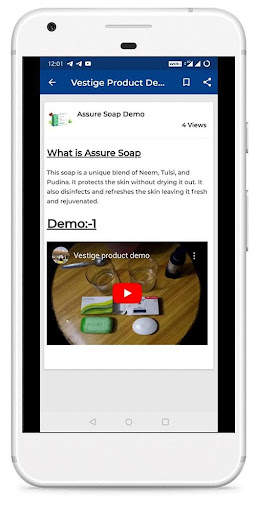 Vestige Product Demo App screenshot 4