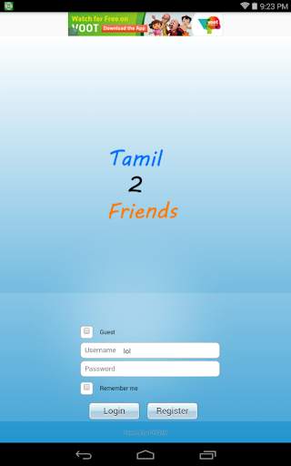 Tamil Chat Room(tamil2friends) - Tamil Video Chat screenshot 11