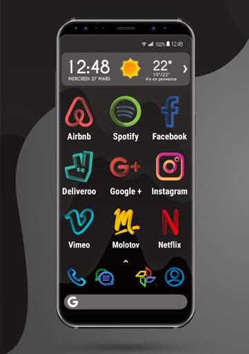 Apolo Silicone - Theme Icon pack Wallpaper 2 تصوير الشاشة