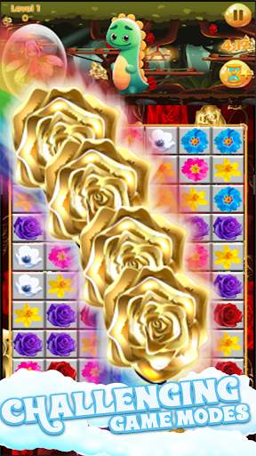 Flowers Blast - flower games screenshot 2
