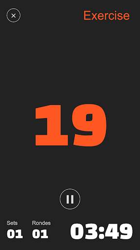 Tabata & HIIT - Interval Training Thuis screenshot 1