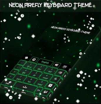 Neon Firefly Keyboard Theme screenshot 5