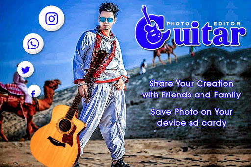Guitar Photo Editor - Guitar Photo Frame 2018 screenshot 5