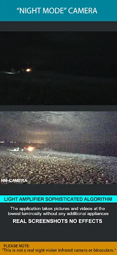 Night Mode Camera Photo Video screenshot 3