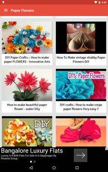 How to make paper flowers 7 تصوير الشاشة