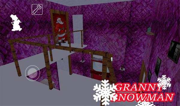 Scary Granny is Snowman - Horror Game Mod 2020 screenshot 2