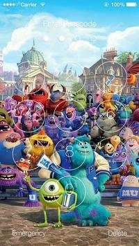 Monsters University Lock Screen 8 تصوير الشاشة