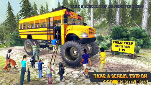 Monster Bus Simulator 2019: Petualangan Offroad screenshot 9