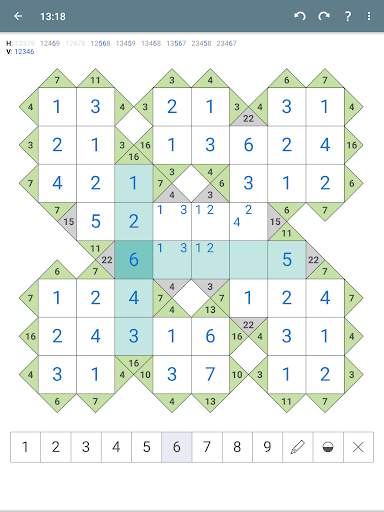 Kakuro - Classic Puzzle Game screenshot 23