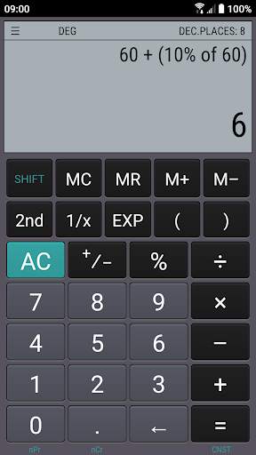 Calculator Free  Ad free Calculator screenshot 1