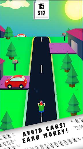 Paperboy - Endless Bicycle Game screenshot 3