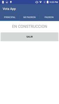 VoteApp screenshot 1