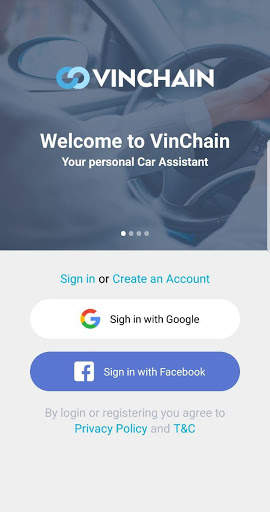 VINchain App screenshot 1