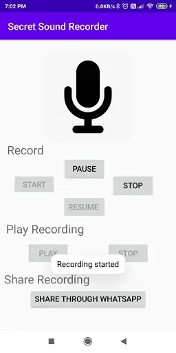 Secret Sound Recorder screenshot 4