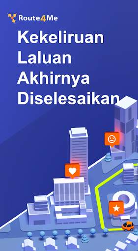Perancang Laluan Route4Me screenshot 1