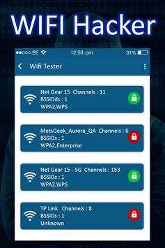 WiFi Password Hacker Simulator : Hack WiFi Prank screenshot 1