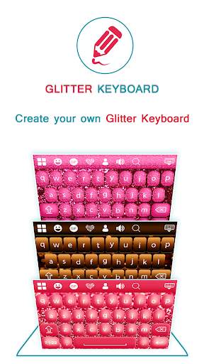 Glitter Keyboard स्क्रीनशॉट 2
