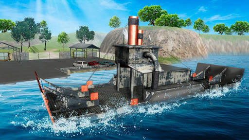 Car Transporter Ship Simulator screenshot 1