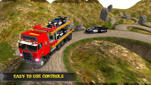 Off Road Police Transporter 3D screenshot 2