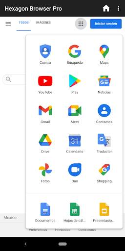 Hexagon Browser Pro screenshot 3