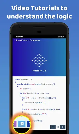 Pattern Programs for Java screenshot 3