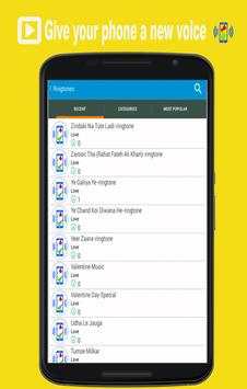 Ringtones & Wallpaper ZM 3 تصوير الشاشة