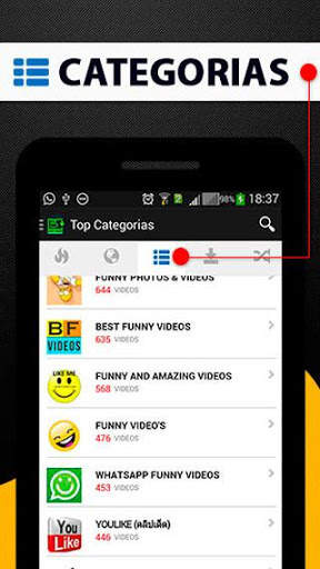 Videos para whatsapp de status e stories screenshot 7