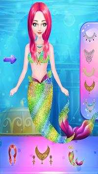 Mermaid Princess Dress up & Spa Nail Makeover Game screenshot 5