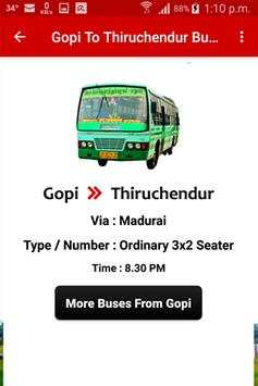 Gobichettipalayam Bus Info screenshot 6