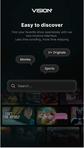 Vision  : Live TV, Film & Seri screenshot 11