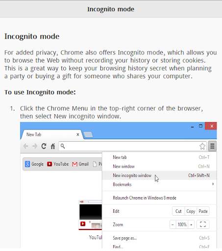 Tutorials for Web Browser screenshot 7