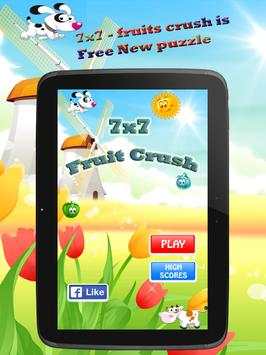 7x7 - fruits crush screenshot 7