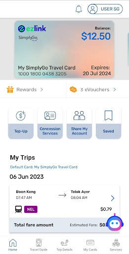 SimplyGo screenshot 1