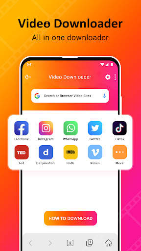 HD Video Downloader App screenshot 1