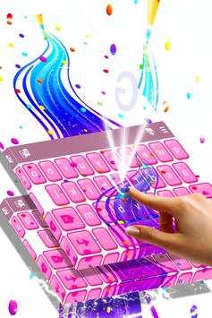 Rainbow Theme Keyboard screenshot 3