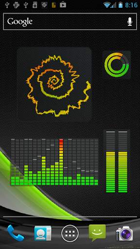 Music VU Visualizer Widgets screenshot 4