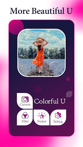 Colorful U - Selfie Camera and Picture editing screenshot 1