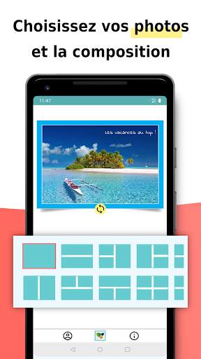 SimplyCards - Carte postale avec vos photos screenshot 1