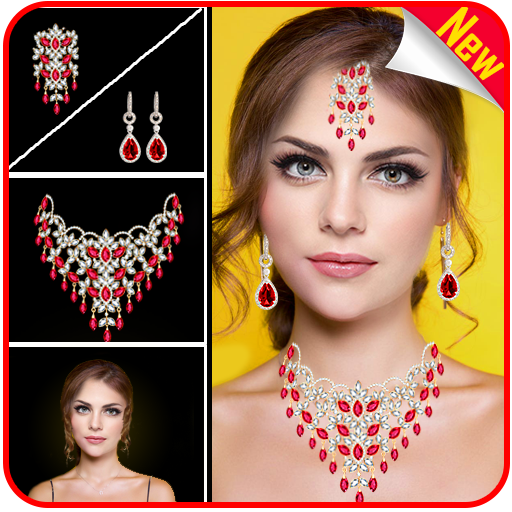 Jewellery Photo Editor – Jewellery On Photo Maker أيقونة